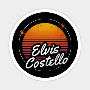 elvis vintage moon #1 Magnet